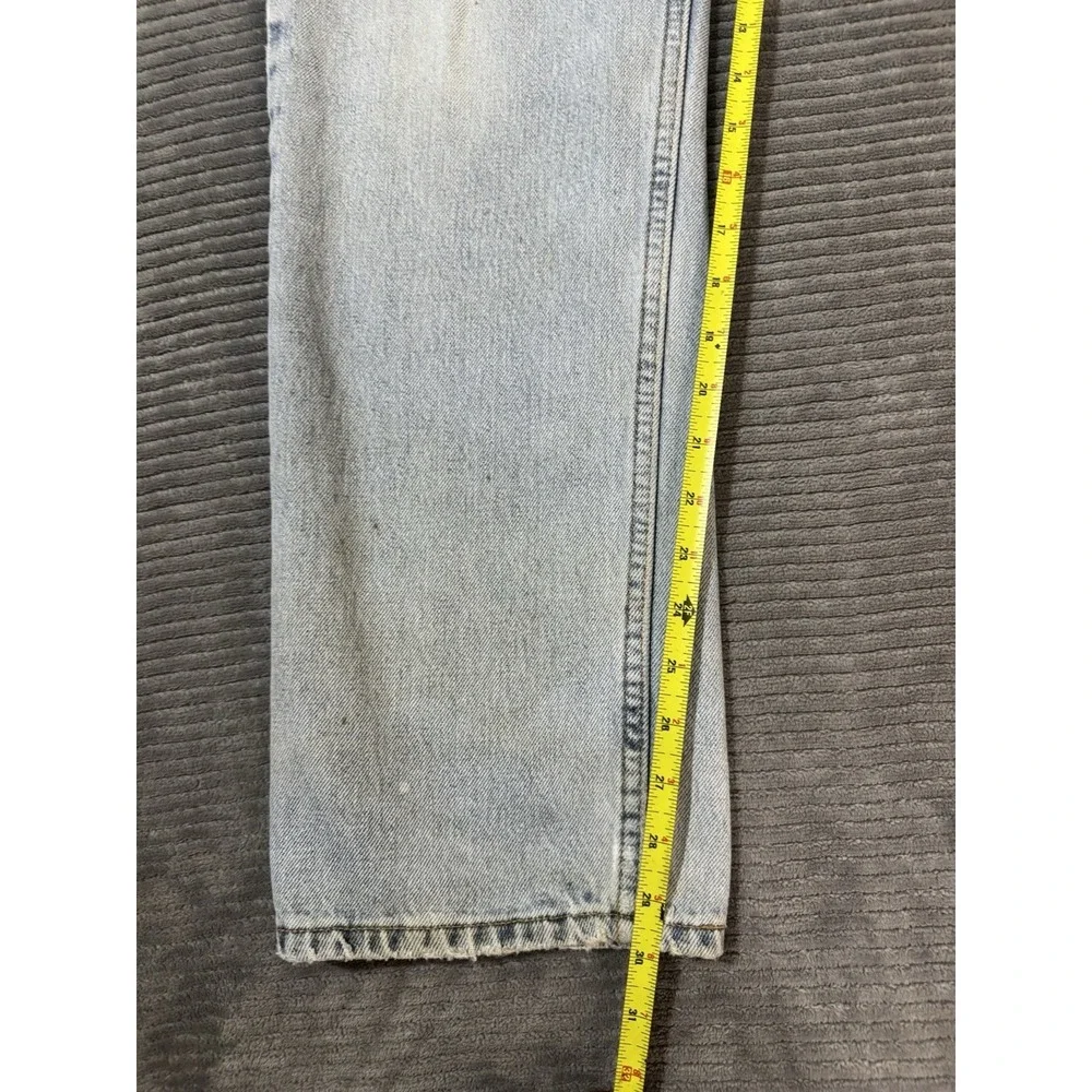 2005 Men's Levi's‎ 505 34x32 Y2K Light Wash Blue Jeans Regular Fit